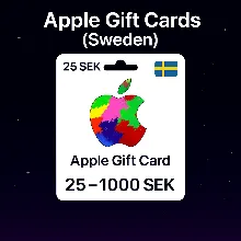Apple Gift Cards (Sweden) 25–1000 SEK | Top-up Codes