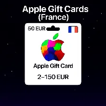 Apple Gift Cards (Франция) 2–150 EUR | Коды пополнения