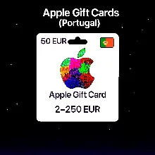 Apple Gift Cards (Portugal) 2–250 EUR | Top-up Codes