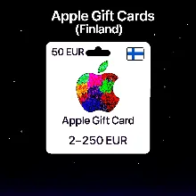 Apple Gift Cards (Finland) 2–250 EUR | Top-up Codes
