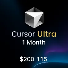 Cursor AI – Ультра-план (1 месяц) | 200 долларов
