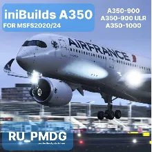 iniBuilds A350 for MSFS2020/24