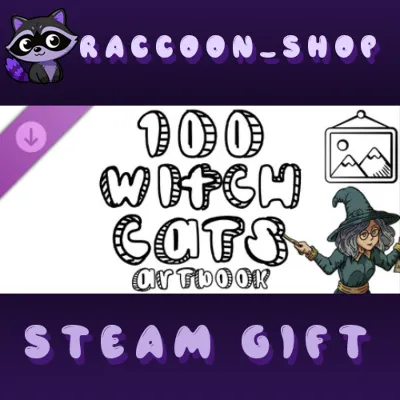 100 Witch Cats  - Artbook DLC * STEAM RU*KZ*UA*СНГ🔥 - irongamers.ru