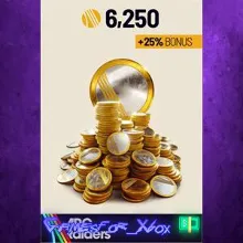 6,250 Raider Tokens XBOX DLC
