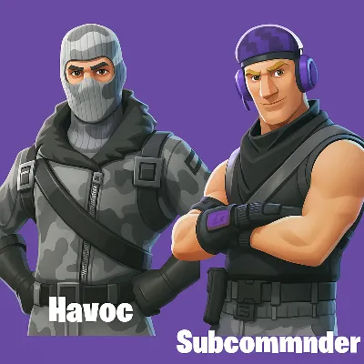FORTNITE OG Havoc Sub Commander скины - ПК Консоль - irongamers.ru