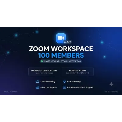 Zoom Workspace 100 участников | 100 пользователей | Upgrade / Ready - irongamers.ru