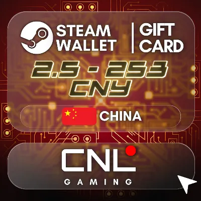 Steam Wallet China 2.5 - 340 CNY | Подарочные карты - irongamers.ru