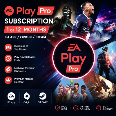 EA PLAY PRO ПОДПИСКА НА 1-12 МЕСЯЦ EA APP/ORIGIN/STEAM - irongamers.ru
