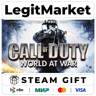 Call of Duty: World at War / Steam AUTO / РУ+МИР