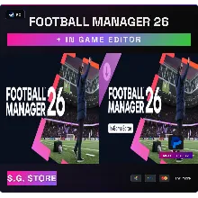 Football Manager 26 + In Game Editor Steam Offline