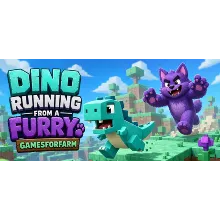 Dino running from a FURRY: GAMESFORFARM (STEAM KEY)