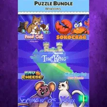 Puzzle Bundle Windows - Feed Your Cat, Say Cheese, Mimi the Cat new’s Friend, WIND