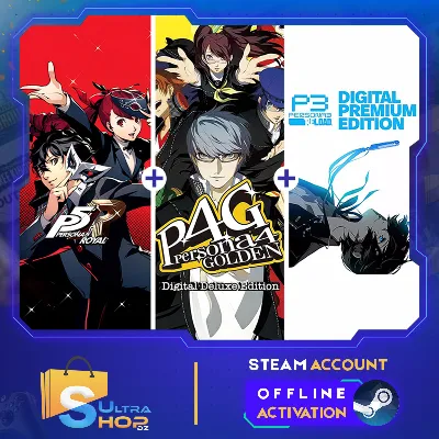 Persona 5 Royal+Persona 4 Golden+Persona 3 Reload STEAM - irongamers.ru