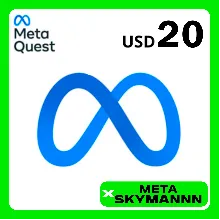 META QUEST 20$ USD США КАРТА ПОПОЛНЕНИЯ АВТО 24/7
