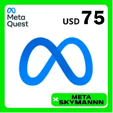 META QUEST 75$ USD США КАРТА ПОПОЛНЕНИЯ АВТО 24/7