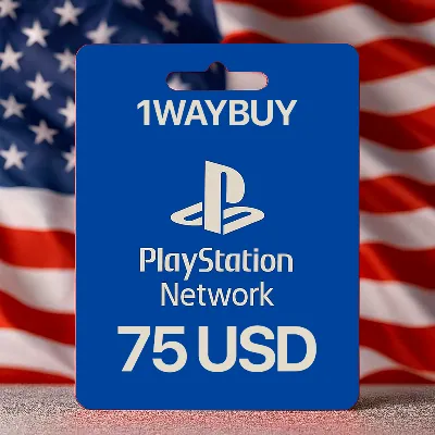США PlayStation Netwoк 75 USD Подарочная карта код пин - irongamers.ru