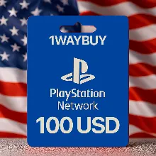USA PlayStation 100 USD PSN Gift code card $ ПСН ваучер