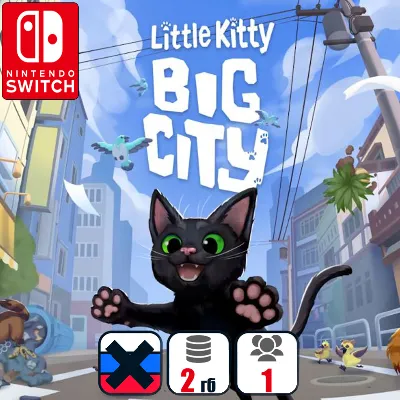 Little Kitty, Big City | Nintendo Switch 1/2 - irongamers.ru
