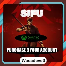 Sifu Xbox Purchase on your account