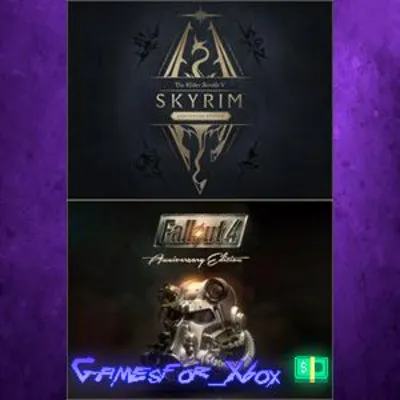 The Elder Scrolls V Skyrim Anniversary Edition + Fallout 4: Anniversary Editio XBOX - irongamers.ru