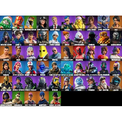 FORTNITE 57+ СКИНЫ OG STW АККАУНТ |CHUN LI| + ПОЧТА - irongamers.ru