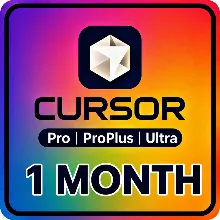 Cursor Pro | Plus | Ultra 1 Месяц | GPT-5 | Claude | Gemini