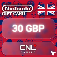 24/7 АВТО | Nintendo eShop 30 GBP (Подарочная карта)