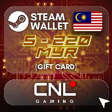 Steam Wallet Malaysia 5 - 220 MYR (подарочная карта)