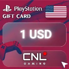 24/7 AUTO | PlayStation 1 USD (Gift Card)