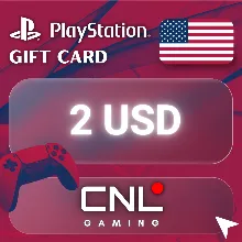 24/7 AUTO | PlayStation 2 USD (Gift Card)
