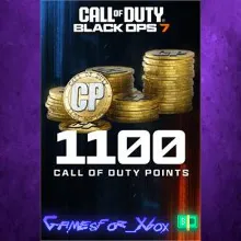 1,100 Black Ops 7 or Call of Duty Warzone Points XBOX DLC
