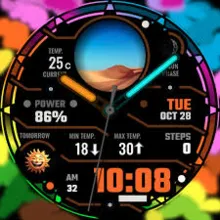 h901 Color Ring Watch Face Google plag