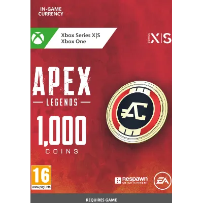 APEX Legends: 1000 Coins (Xbox) (MICROSOFT STORE Ключ) - irongamers.ru