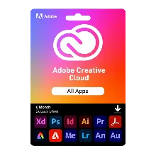 Adobe Creative Cloud Pro: все приложения — 6 месяцев — ключ