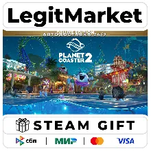 Planet Coaster 2 DELUXE / Steam АВТО / РУ + МИР