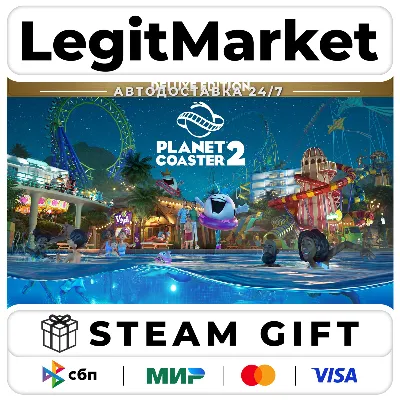 Planet Coaster 2 DELUXE / Steam АВТО / РУ + МИР - irongamers.ru