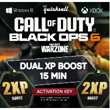 15 MIN DOUBLE XP + 15 MIN WEAPON XP COD BLACK OPS 7/6