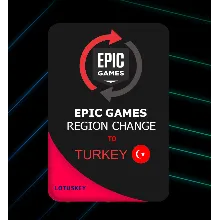 🚀 EPICGAMES CHANGE REGION TO TURKEY | FAST DELIVERY 🚀