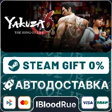 Yakuza 6: The Song of Life •РУ +МИР / STEAM АВТО, 0%