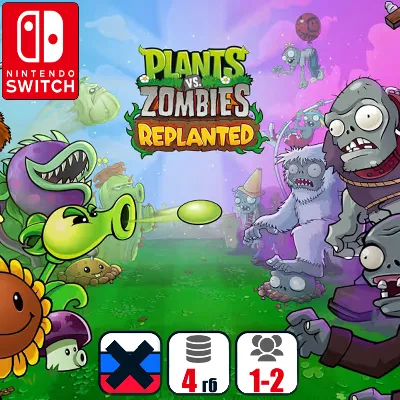 Plants vs. Zombies: Replanted | Nintendo Switch 1/2 - irongamers.ru