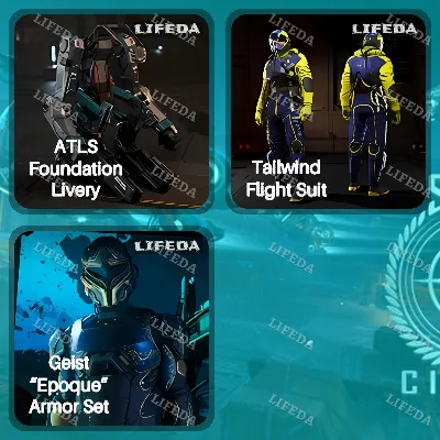 Star Citizen 【ТВИЧ ДРОПЫ / ДРОПСЫ】 Geist “Epoque” Armor Set - irongamers.ru