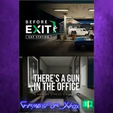 Before Exit Gas Station + There’s a Gun in the Office bundle XBOX