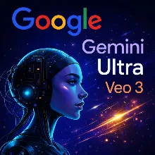 Gemini AI Pro / ULTRA + Veo 3 Google One (5 ТБ) – 6 месяцев, 1 месяц личного аккаунта
