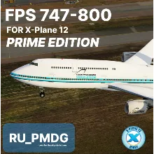 FPS 747-800 Prime Edition for X-Plane 12