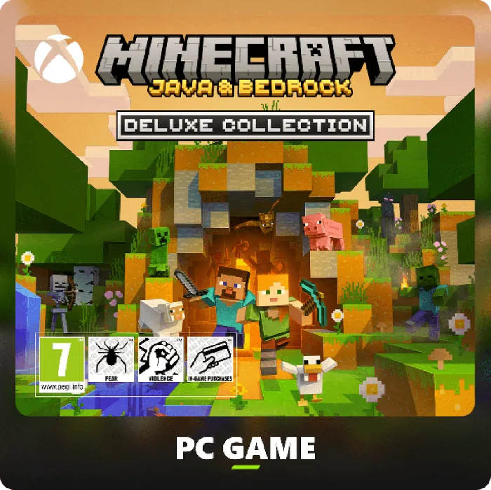 Minecraft: Java & Bedrock Edition Deluxe Collection