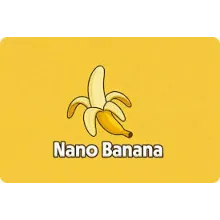 Nano Banana AI Базовая подписка на 1 месяц