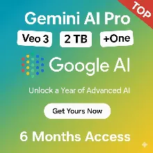 GEMINI AI PRO — 6 МЕСЯЦЕВ!