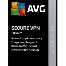 AVG Secure VPN 1/3/5/10 Devices 1 Year - GLOBAL Key