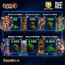 Clash of Clans Gems | Gold Pass