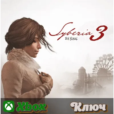 SYBERIA 3 XBOX КЛЮЧ - irongamers.ru